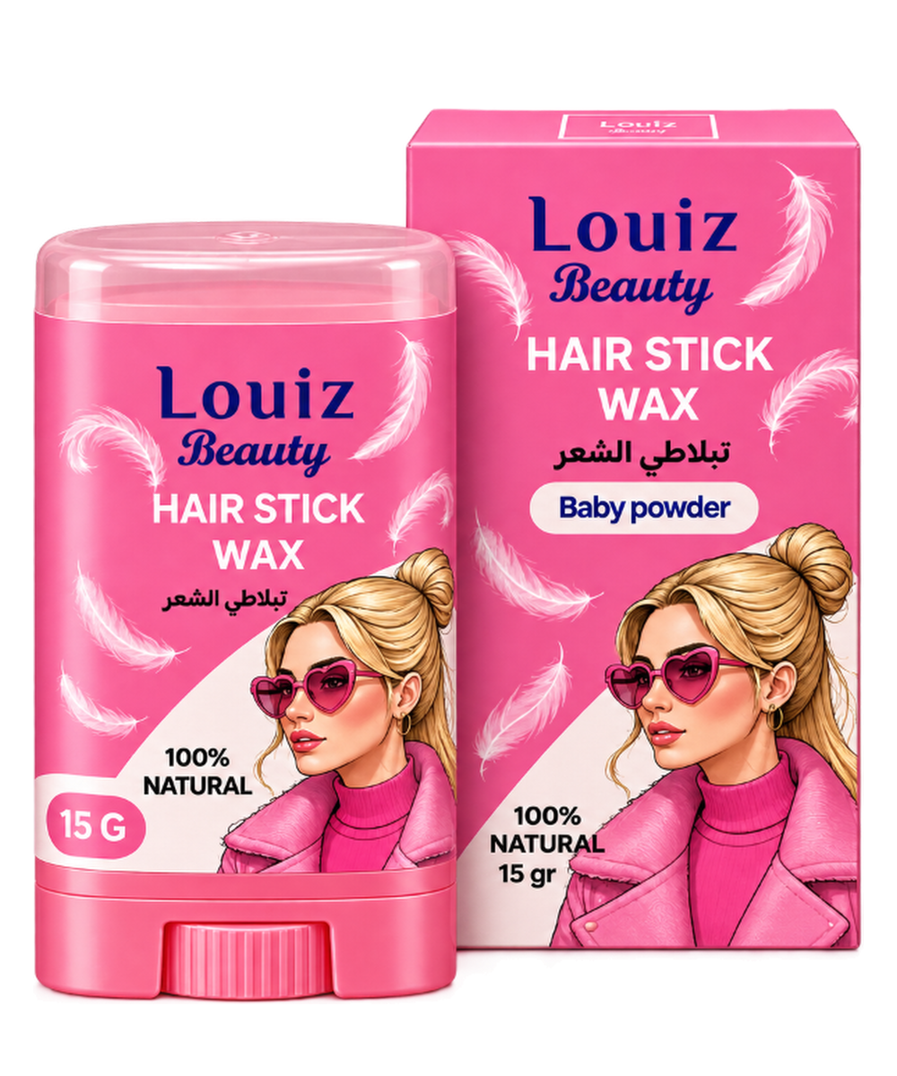 Louiz Beauty Hair Stick Wax Baby Powder — Poudré doux